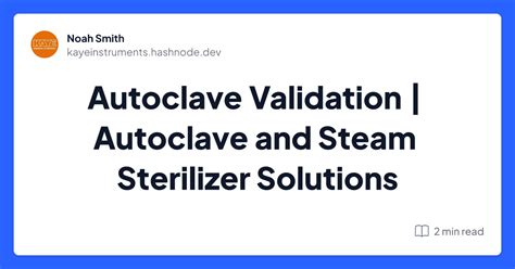 validate autoclave variables